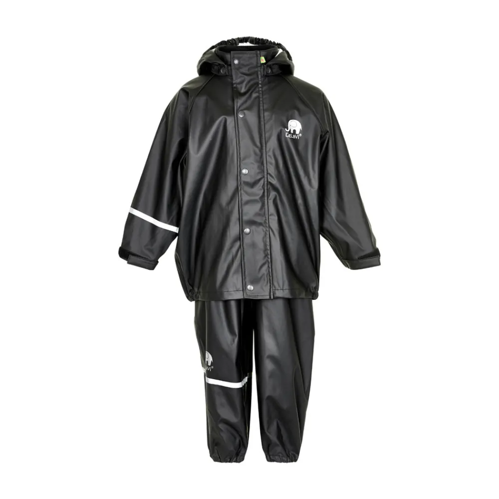 CeLaVi Regnsæt Basic - Black 106- Regntøj