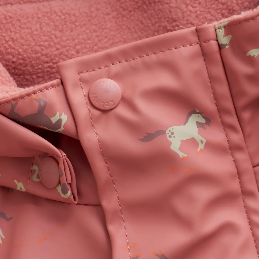 CeLaVi Regntøjsdragt m. Fleece - 5424- Regntøj