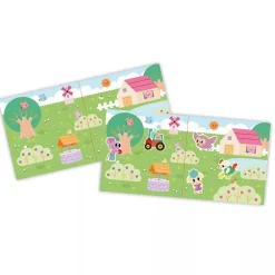 Janod Repositionable Thick Stickers- Kreasæt