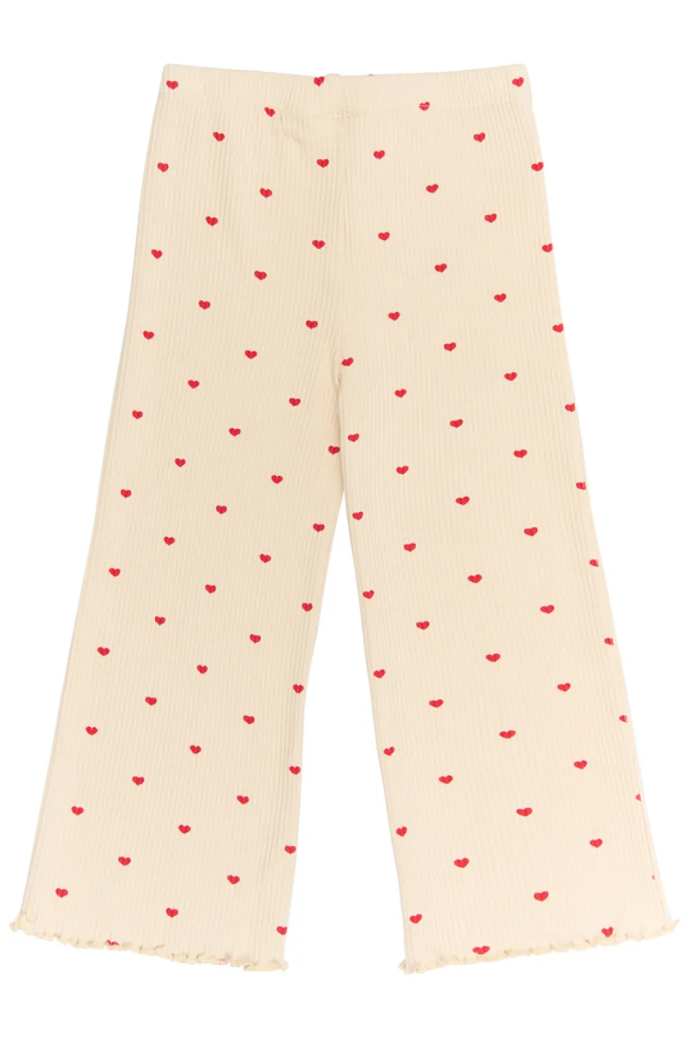 The New Siblings Rhea Wide Rib Bukser - GARDENIA- Bukser