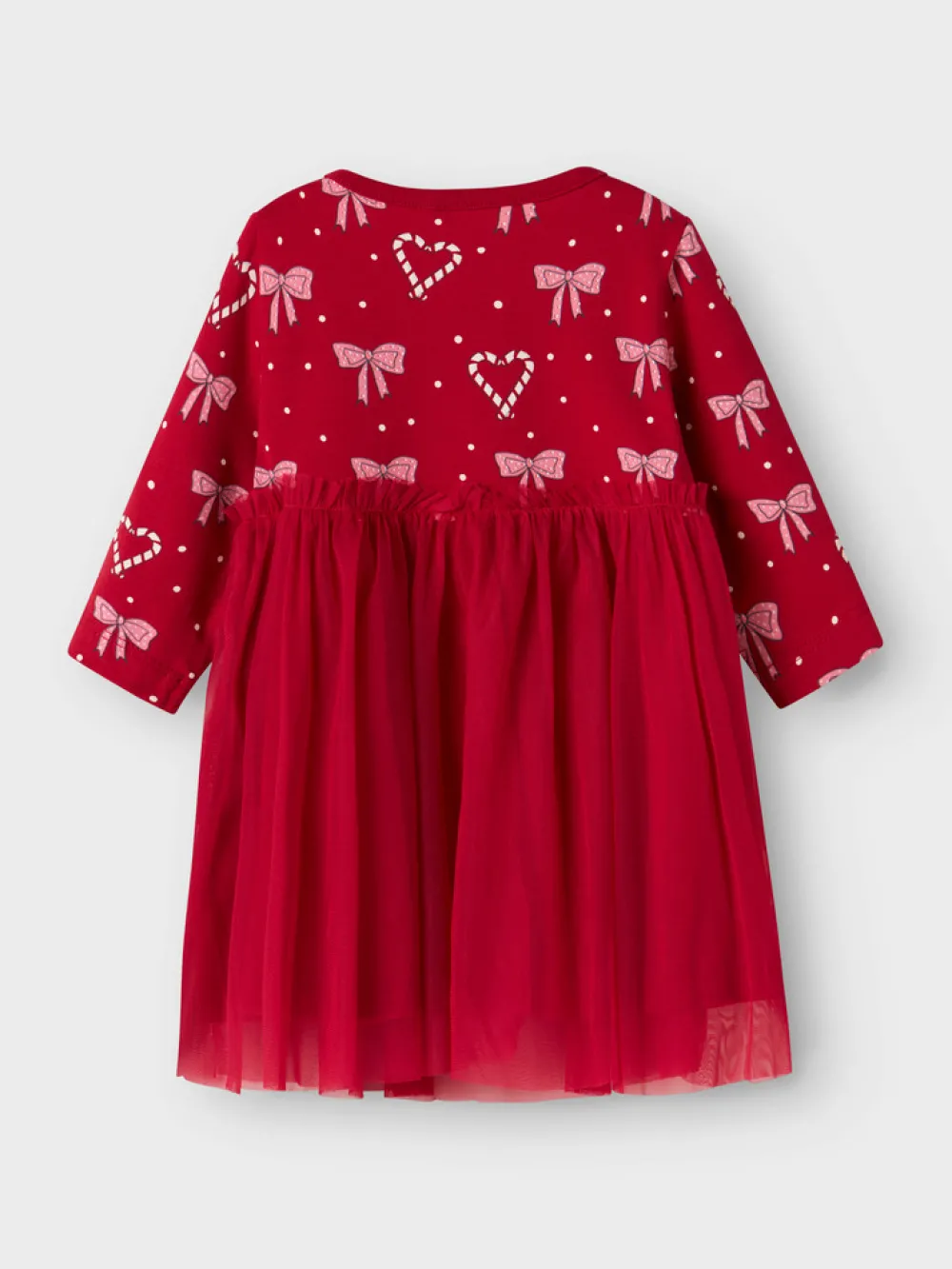 NAME IT Ri Kjole - Jester red- Juletøj|Kjoler