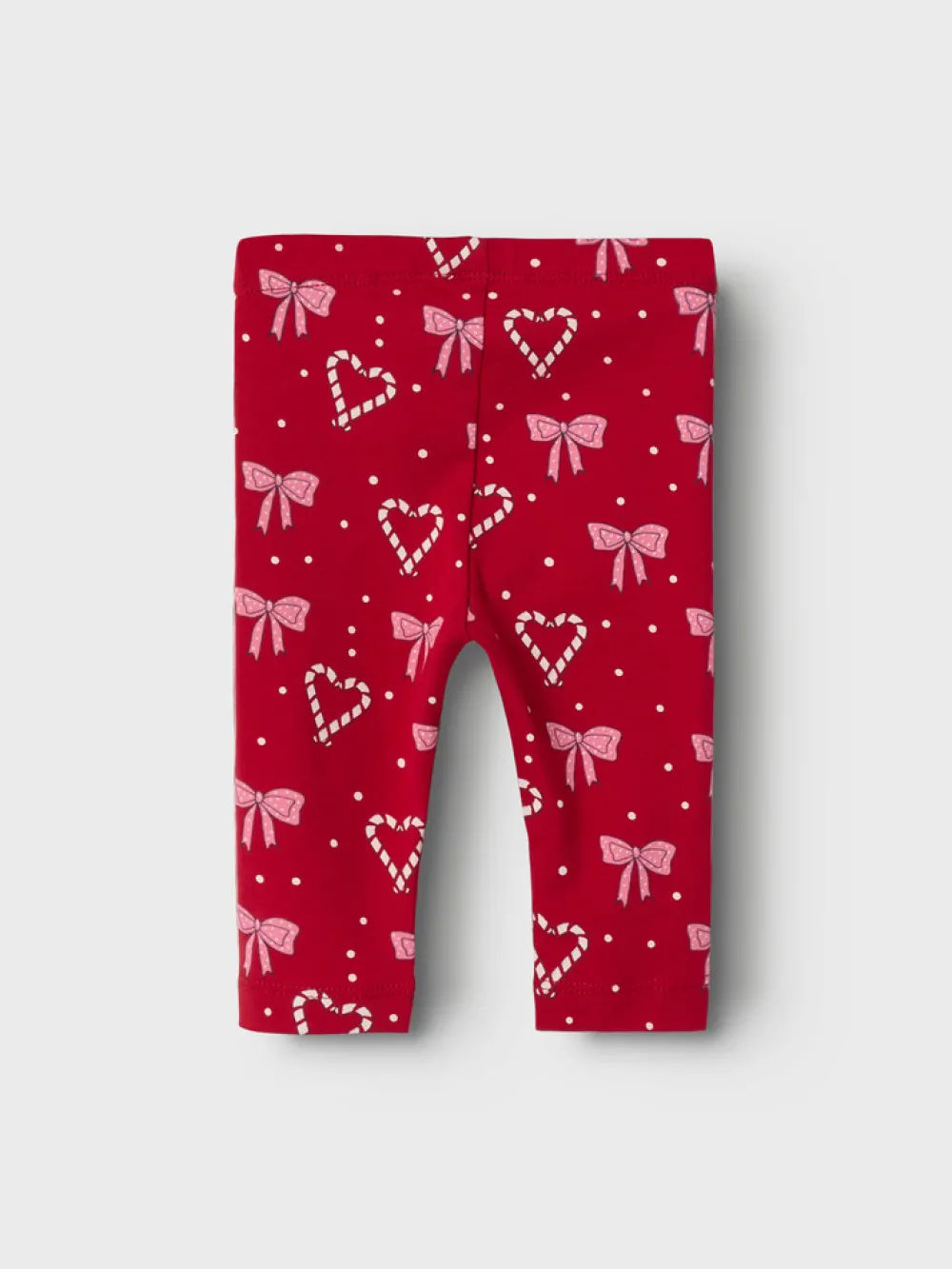 NAME IT Ri Leggings - Jester red- Juletøj|Leggings