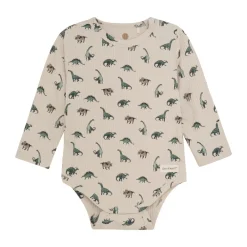 En Fant Rib Body Langærmet - 2444- Bodystocking Langærmet