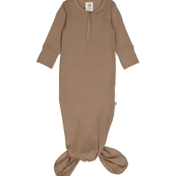 Müsli RIB soveposedragt med knude - Walnut- Heldragter M. Fod
