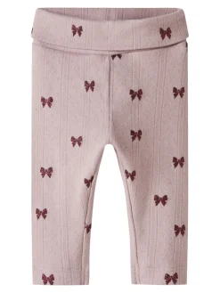 NAME IT Ribbea Leggings - Keepsake Lilac- Juletøj|Leggings