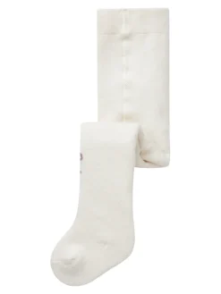 NAME IT Rifia Terry Frotte Strømpebukser - Cloud Dancer- Juletøj|Strømpebukser