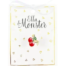 Ella & Monster Ring Cherry- Festtøj & Tilbehør