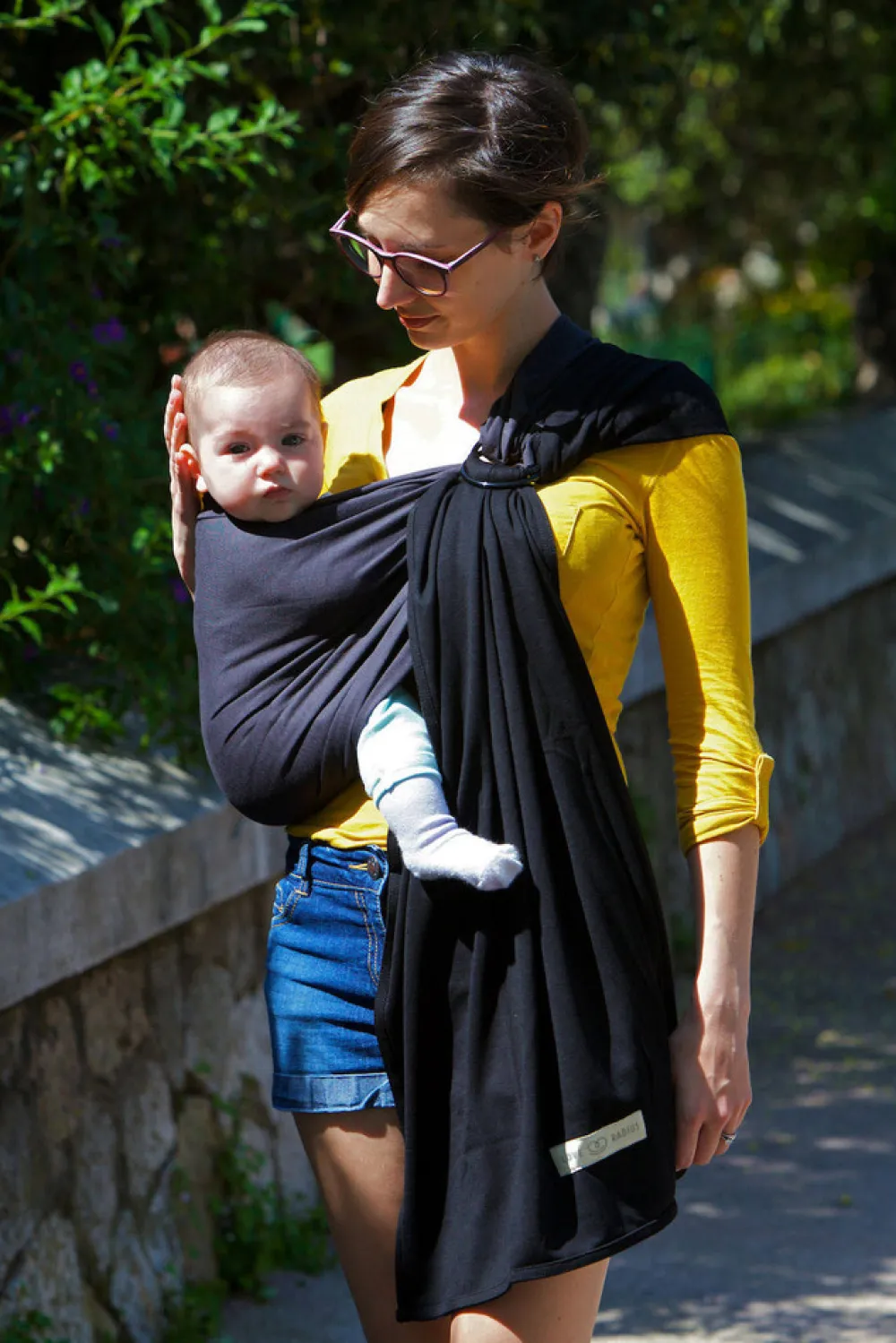 Love Radius By Je Porte mon Bebé Ringslynge - anthracit grå/black- Bæreseler & Vikler