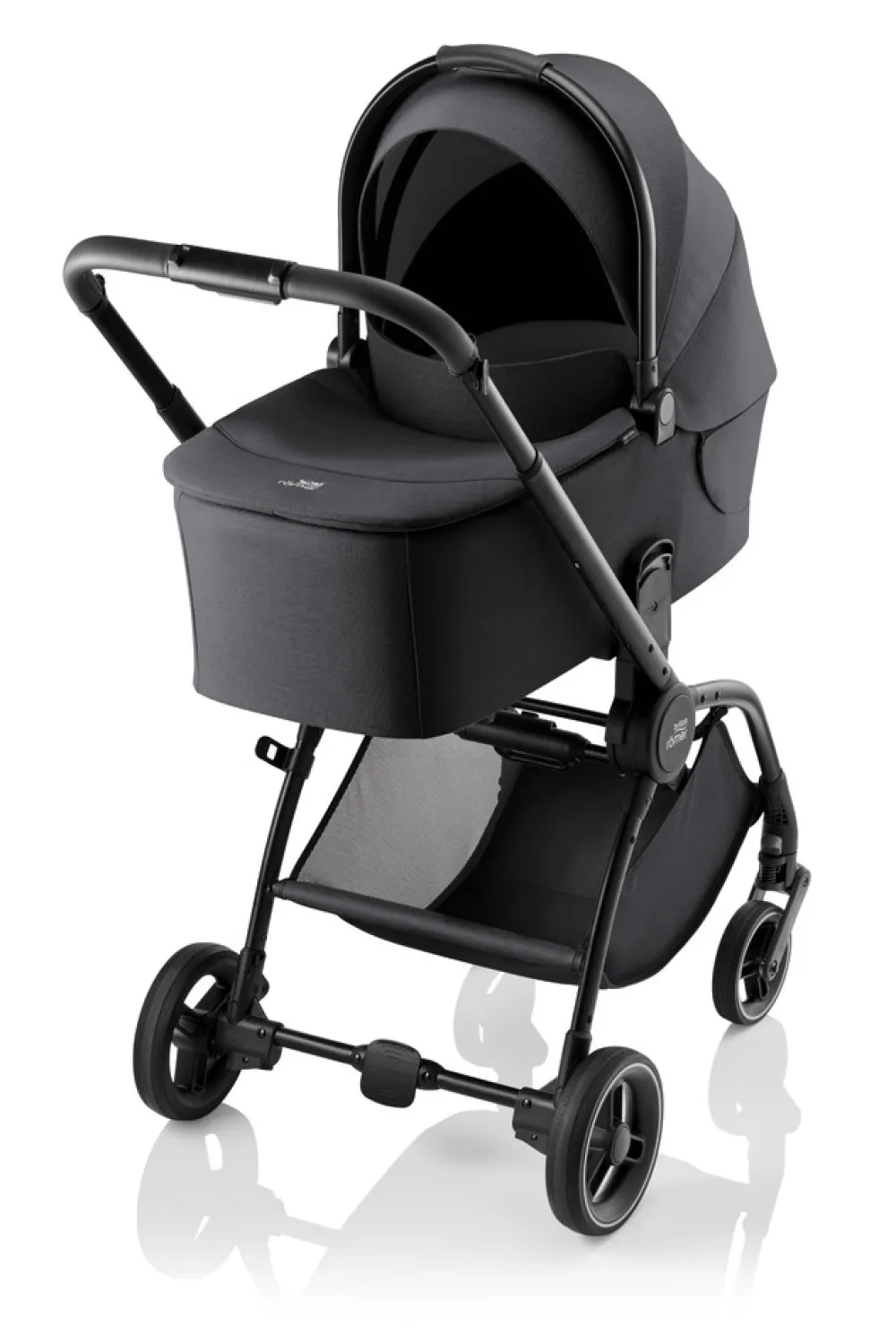 Britax Römer Rio liggedel Style - Carbon Black- Liggedele Til Kombivogne