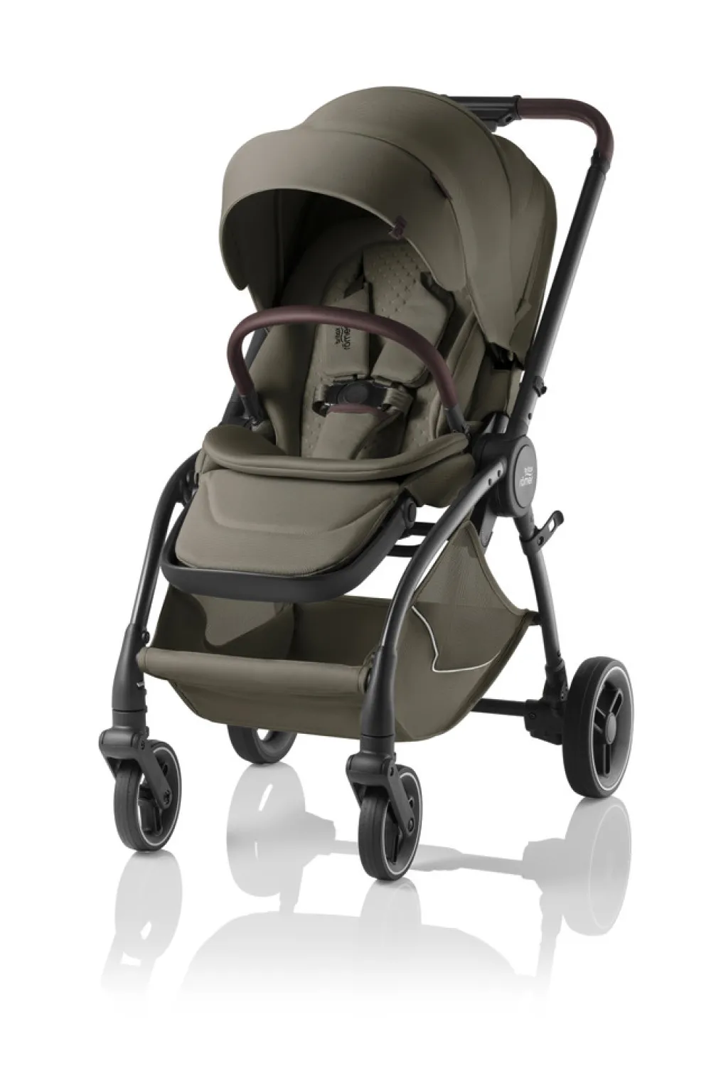 Britax Römer Rio Lux - Urban Olive- Klapvogne Med Flade Sæder