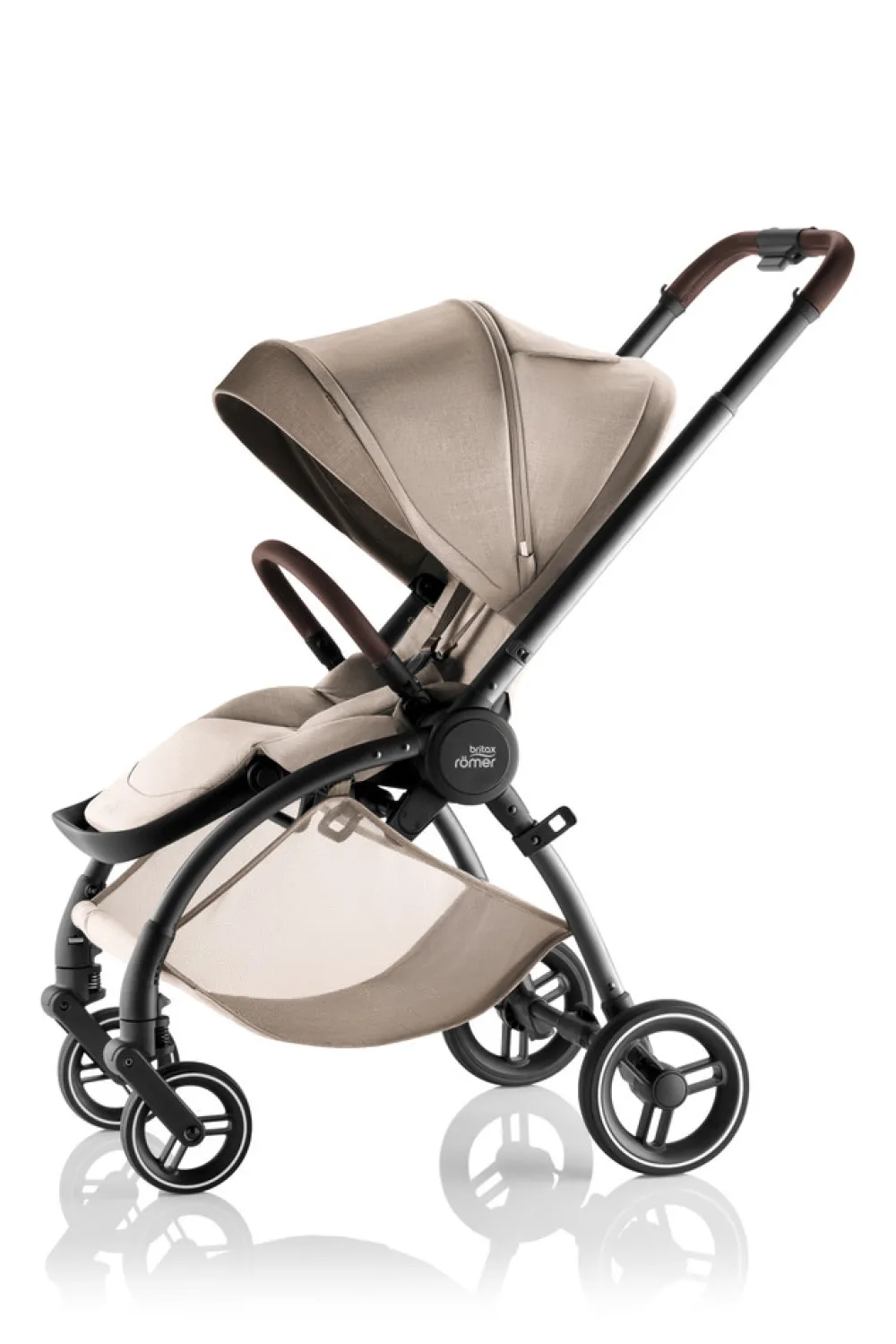 Britax Römer Rio Style - Teak- Klapvogne Med Flade Sæder