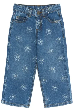 The New Siblings Ripley Wide Jeans - BLUE DENIM- Bukser