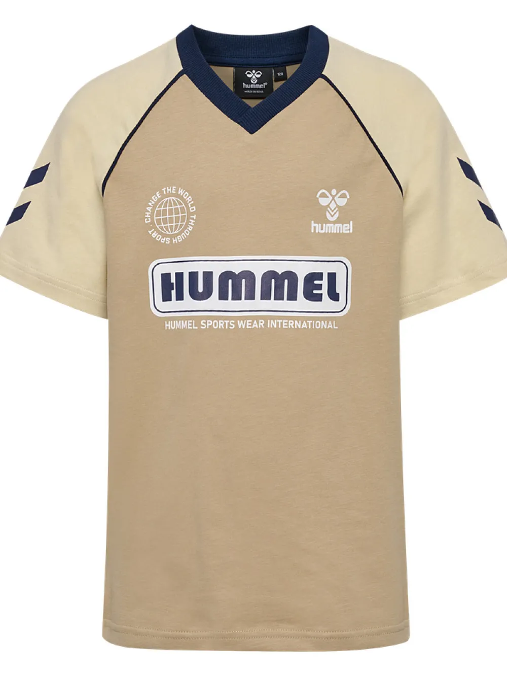 hummel Rolf t-shirt ss - CORNSTALK- T-Shirts & Toppe