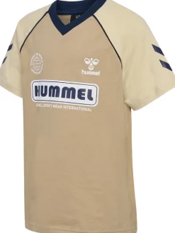 hummel Rolf t-shirt ss - CORNSTALK- T-Shirts & Toppe