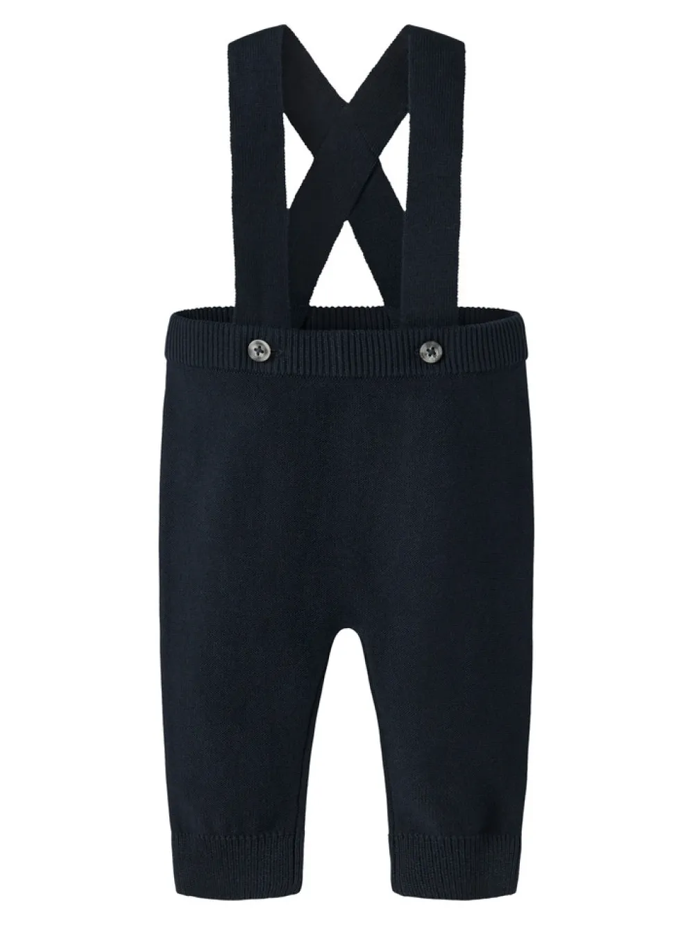 NAME IT Roman Strikket Smækbukser - Navy Blazer- Juletøj|Smækbukser & Buksedragter