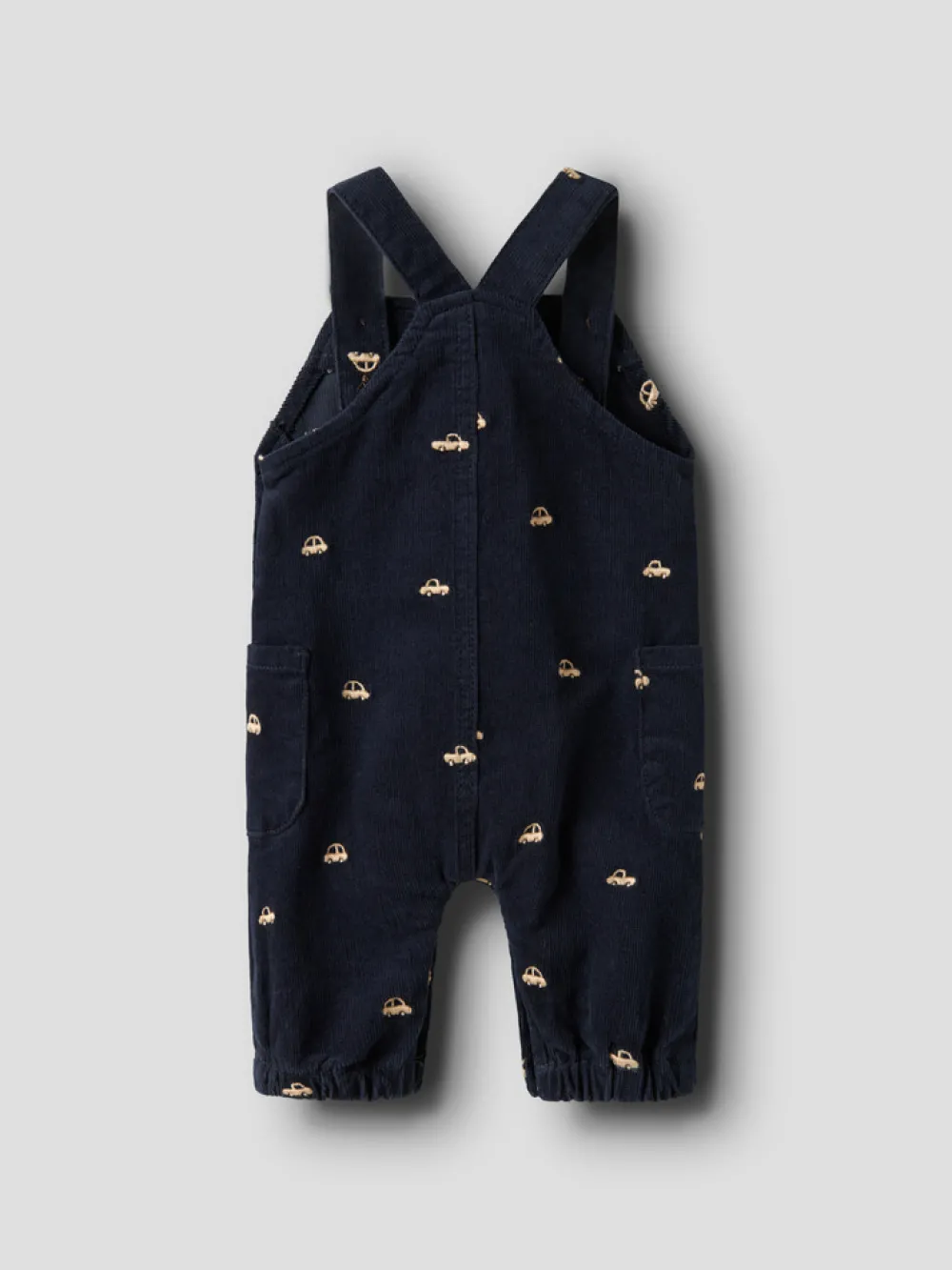 NAME IT Ron Reg Cord Emb Smækbukser - Navy Blazer- Smækbukser & Buksedragter