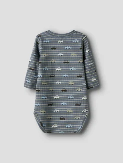 NAME IT Ronald Langærmet Body - Flint Stone- Bodystocking Langærmet