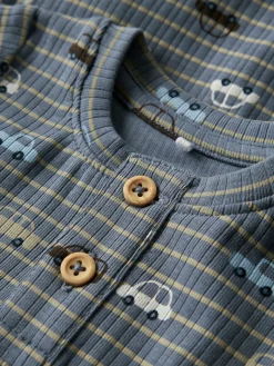 NAME IT Ronald Langærmet Body - Flint Stone- Bodystocking Langærmet