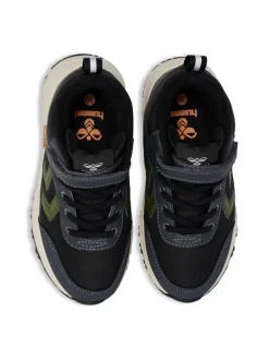 hummel Root Tex Jr - Ebony- Sneakers Med Velcro