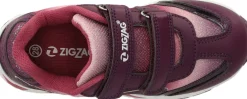 ZIG ZAG Roseau Sneakers m. Lys - Dark purple- Sneakers Med Lys