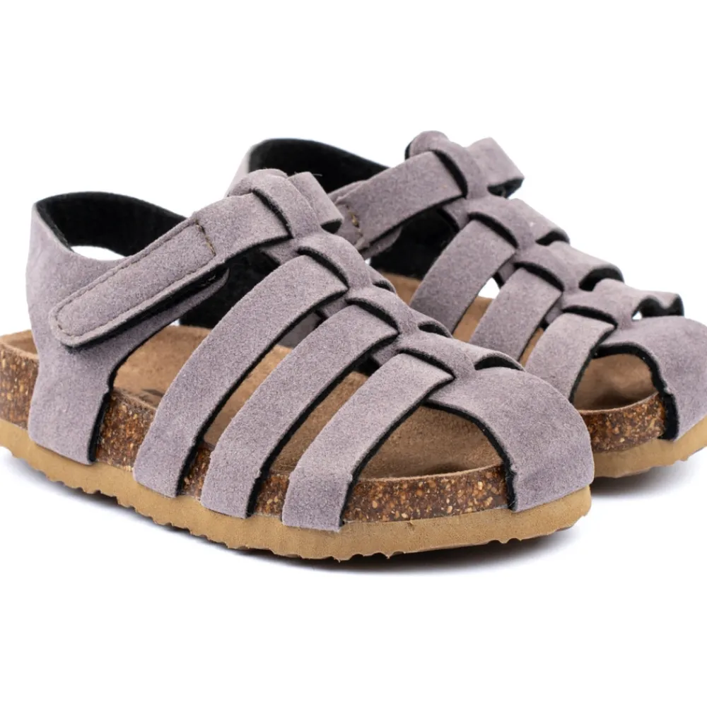 Mikk-Line Sandal Ruskind - WOODROSE- Sandaler Med Lukket Tå