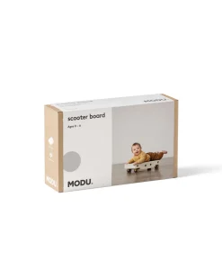 MODU Scooter board Sand Grey / Honey Yellow- Store Byggesæt|Tumlemøbler