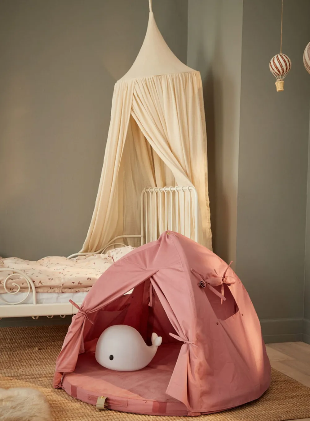 Filibabba Sengehimmel - nature white-Børn Sengehimler & Himmelpinde