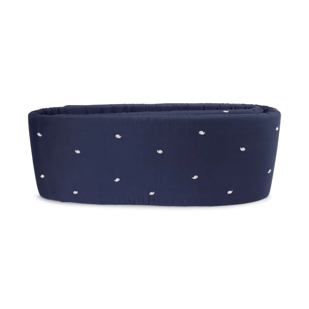 Filibabba Sengerand - Midnight og broderet Christian hval-Børn Sengerande