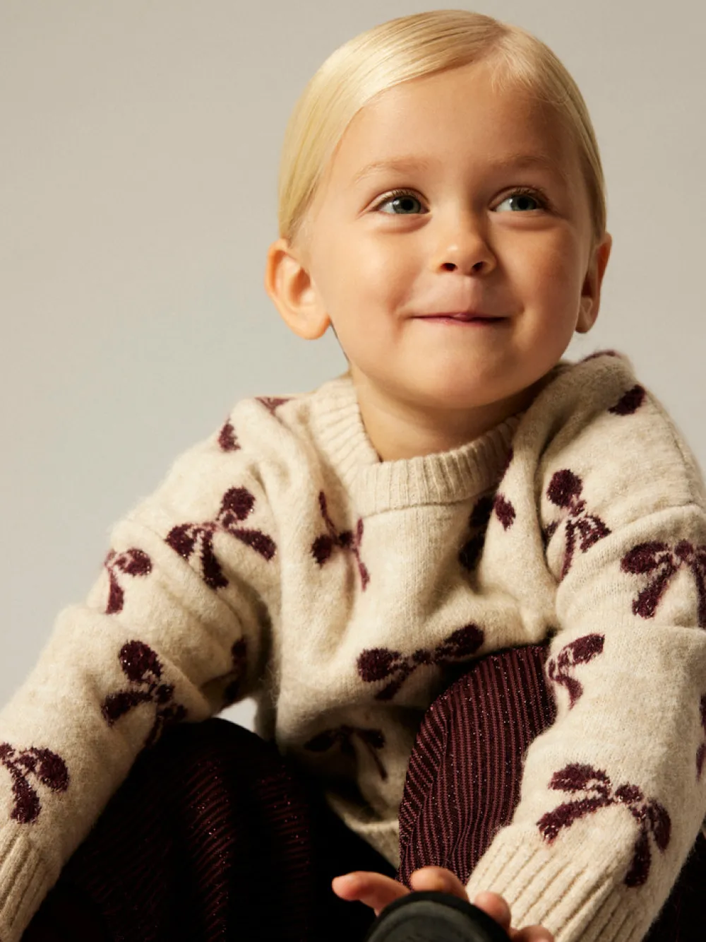 NAME IT Senya Trøje - Cement- Cardigans, Veste & Trøjer