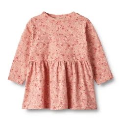 Wheat Sessa jersey kjole - rosette flowers- Kjoler