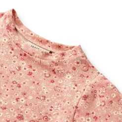 Wheat Sessa jersey kjole - rosette flowers- Kjoler