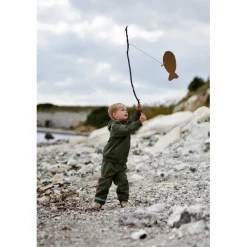 Mikk-Line Shell Bukser - DUSTYOLIVE- Softshell & Fleece