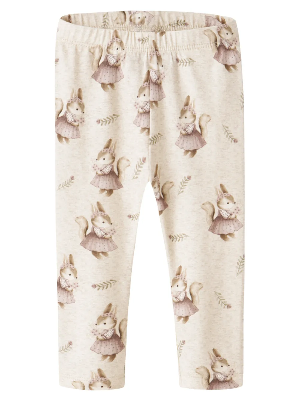 NAME IT Shelly Leggings - Peyote Melange- Leggings