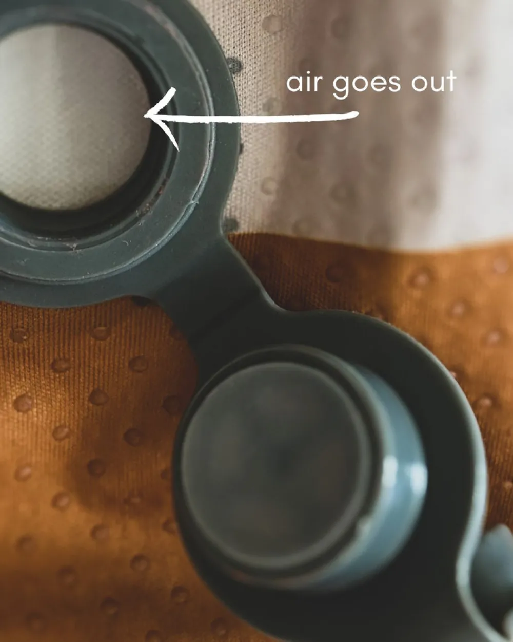 NOUI NOUI Siddepude - hav støvet blå-Børn Tilbehør Til Højstole