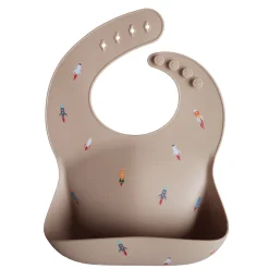 MUSHIE Silicone hagesmæk Rocket- Hagesmække