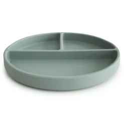 MUSHIE Silicone Plate (Cambridge Blue)- Service