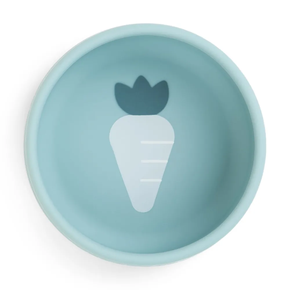 Done By Deer Silikone første spisesæt - Blå- Service