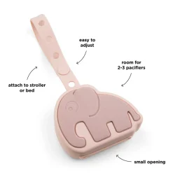 Done By Deer Silikone sutteholder Elphee Pudder- Suttesnore Og Suttebokse