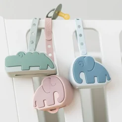 Done By Deer Silikone sutteholder Elphee Pudder- Suttesnore Og Suttebokse