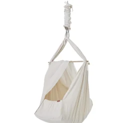 MEMBANTU Single slyngevugge natur-Børn Slyngevugger