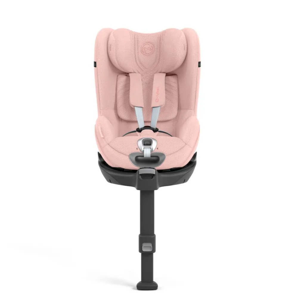 Cybex Sirona T i-Size PLUS inkl. base - peach pink- Autostole 40-125 Cm (0-6 År)