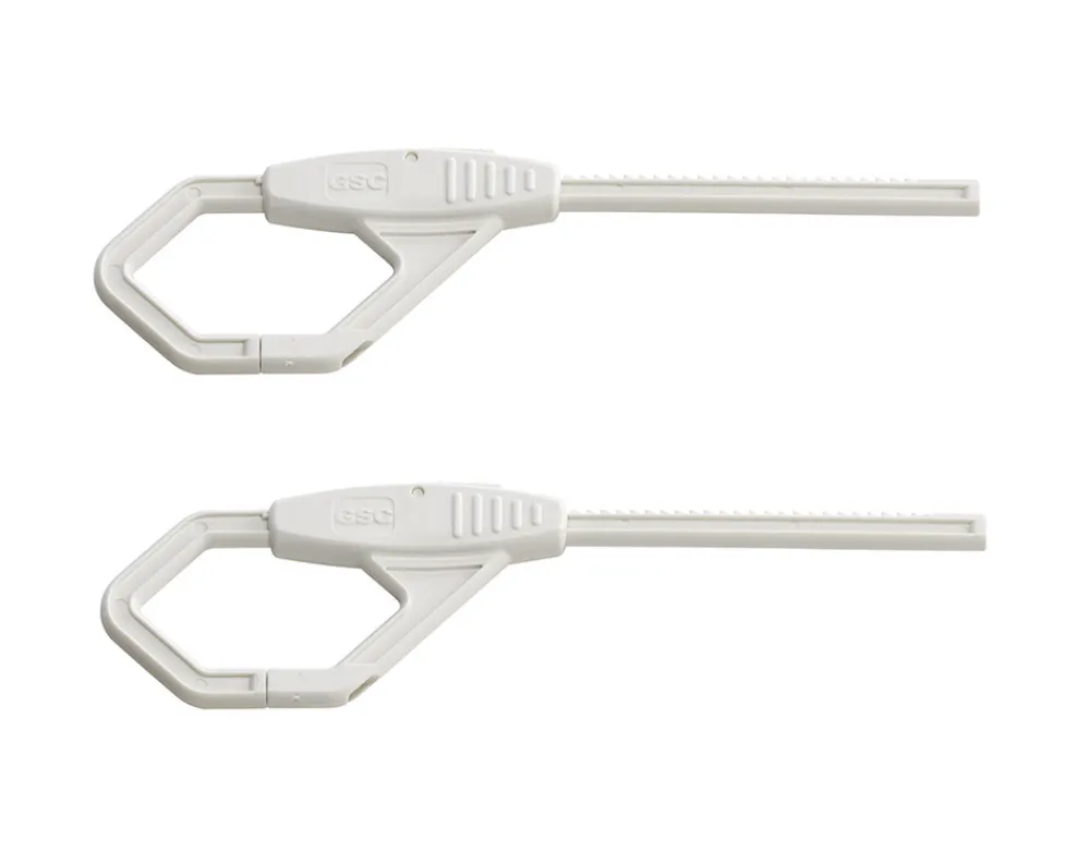 BabyDan Skabslås til dobbeltlåger - 2 Stk.- Sikkerhed I Hjemmet