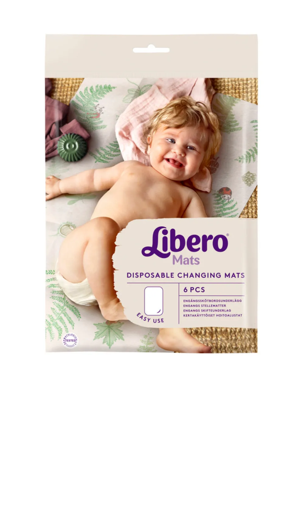 Libero Skifteunderlag - 6 Stk.- Pusleudstyr Diverse