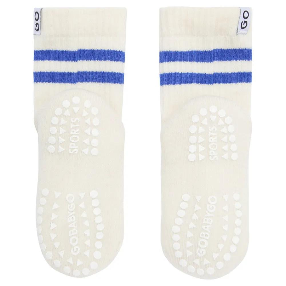 GOBABYGO Skridsikre Sport Strømper - Blue- Skridsikre Strømper