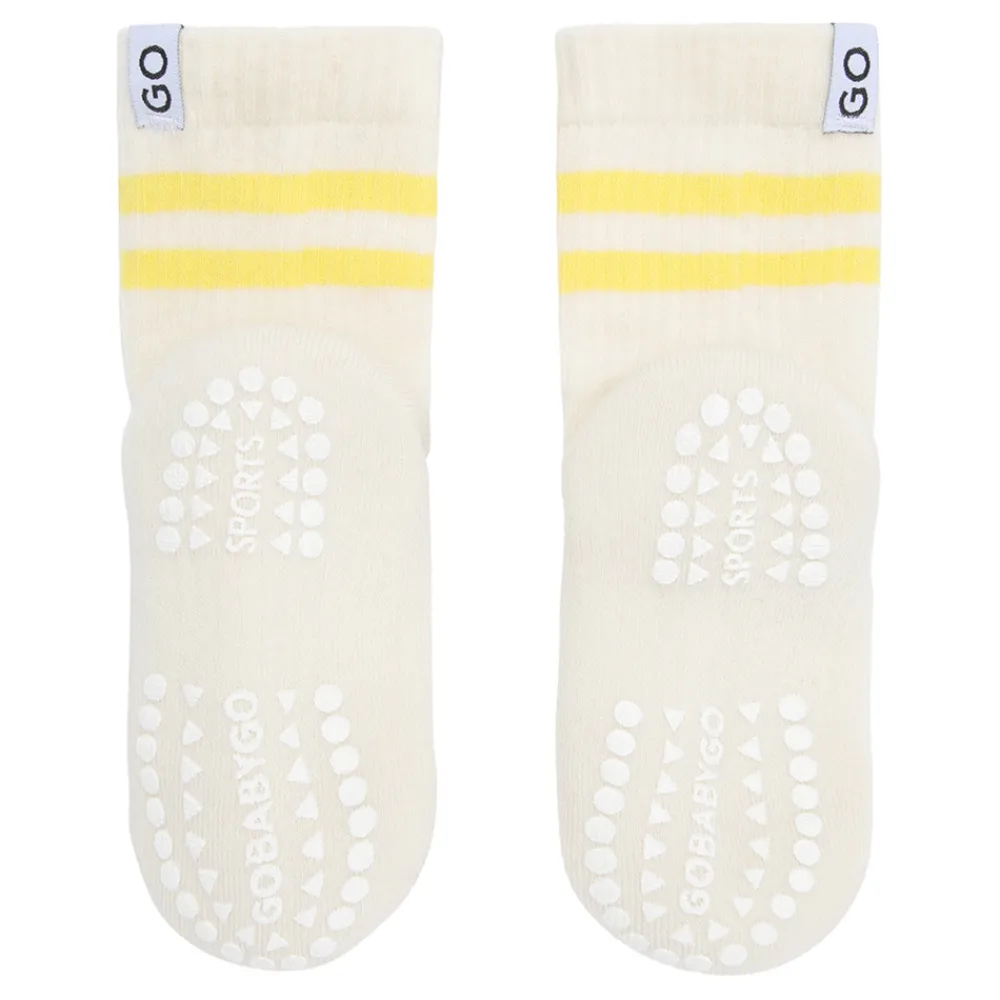 GOBABYGO Skridsikre Sport Strømper - Yellow- Skridsikre Strømper