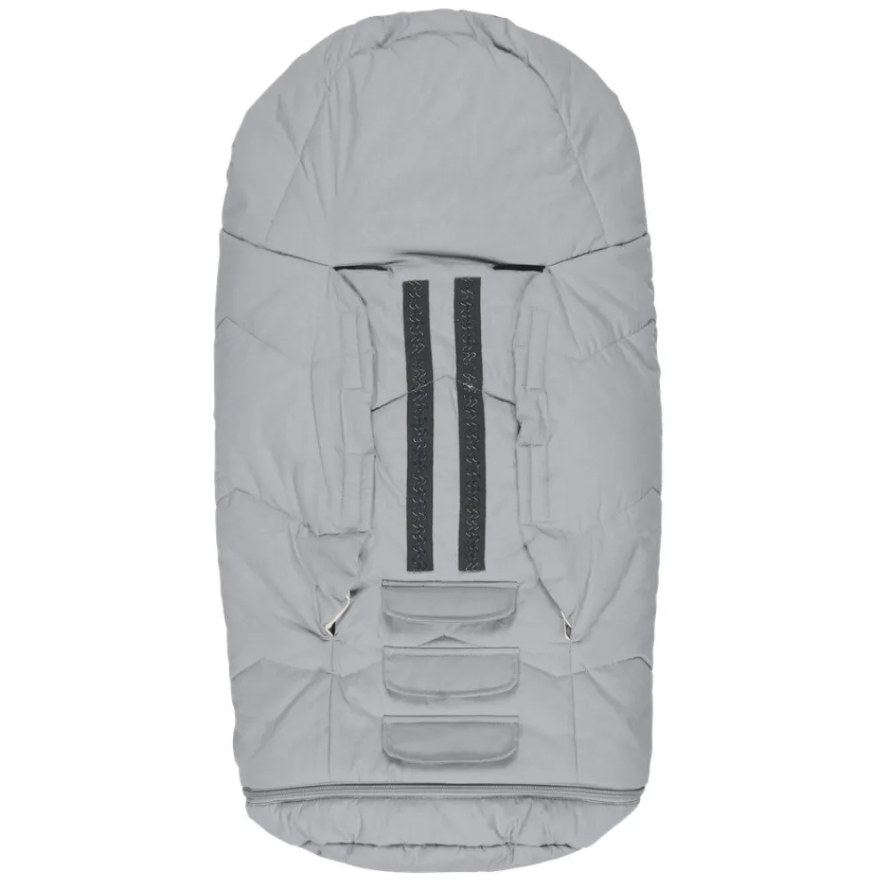 Voksi Sky Light - Grey Solid- Køreposer Til Autostol|Køreposer