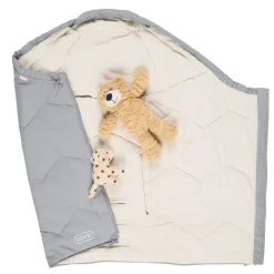 Voksi Sky Light - Grey Solid- Køreposer Til Autostol|Køreposer