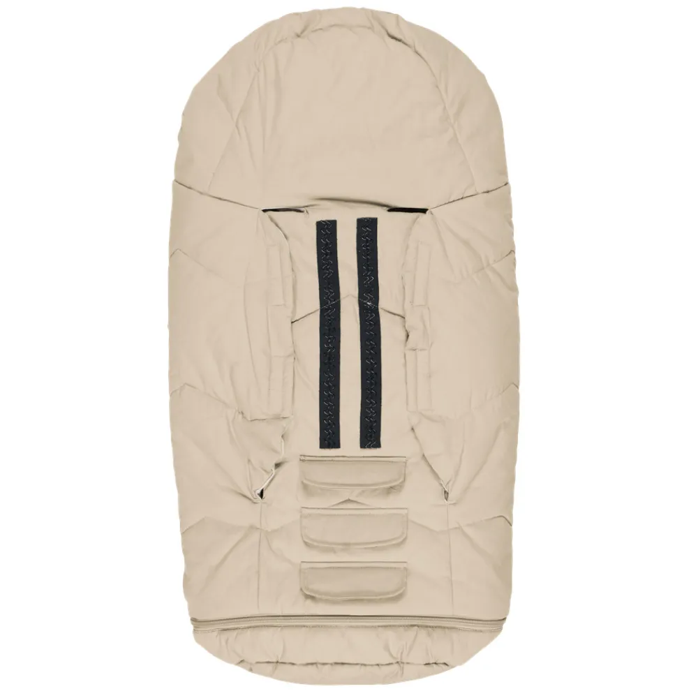 Voksi Sky Light -Seashell Sand Solid- Køreposer Til Autostol|Køreposer