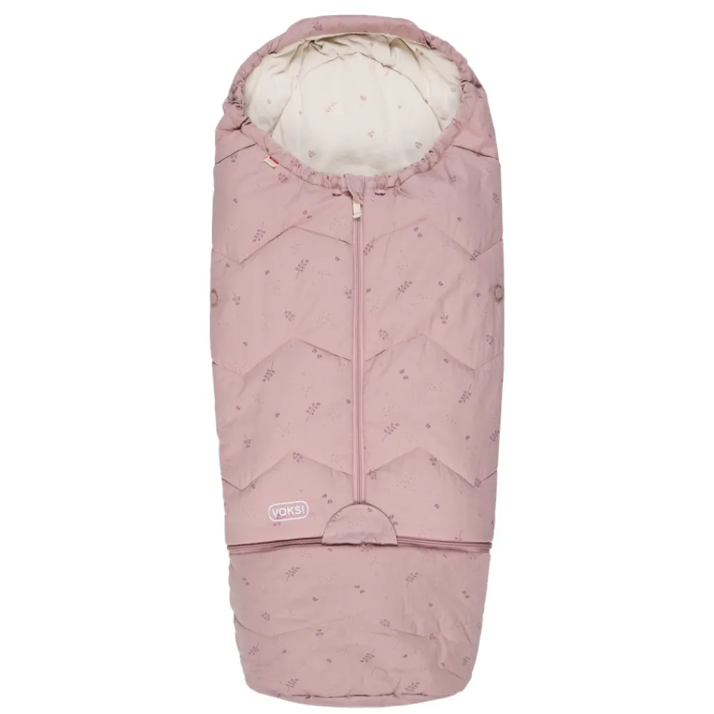 Voksi Sky Light - Soft Grape Heather- Køreposer Til Autostol|Køreposer