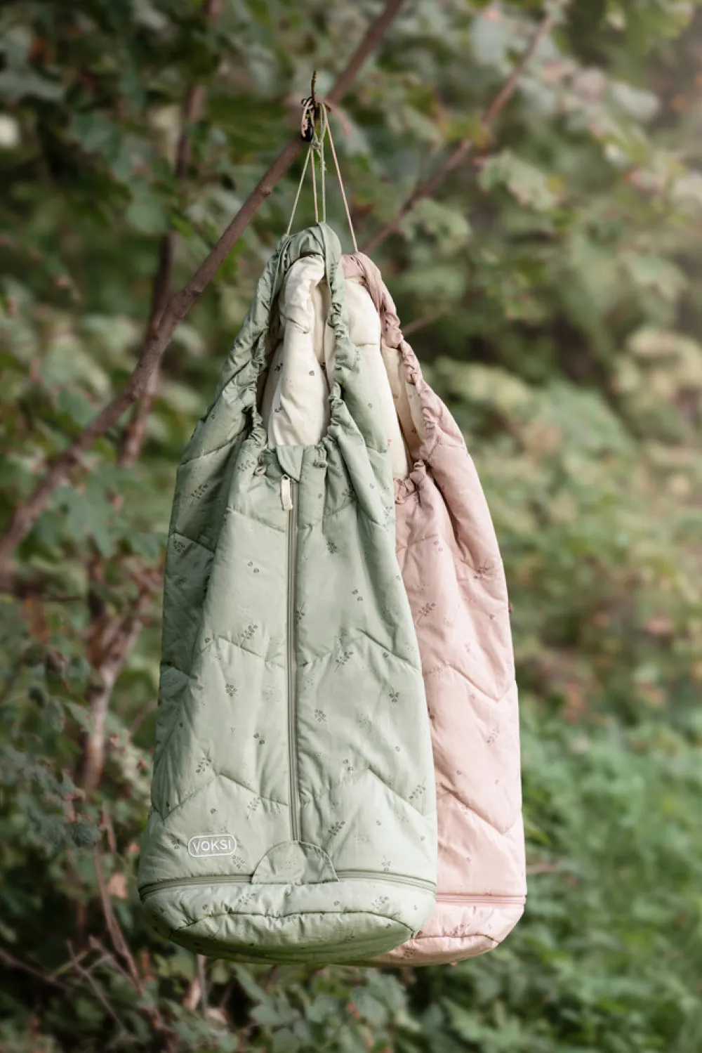 Voksi Sky Light - Soft Grape Heather- Køreposer Til Autostol|Køreposer